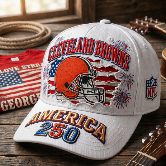 CLE x NFL Premium Cap 250 Years Anniversary Of Freedom 0107
