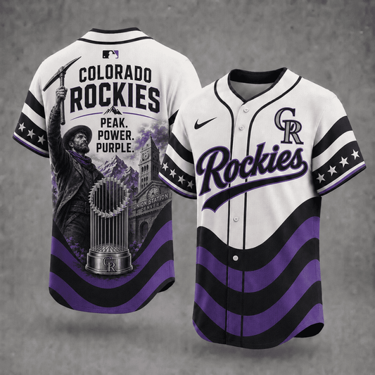 COL x MLB Premium Baseball Jersey Gift For Fan