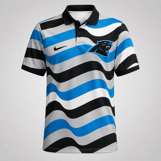 CP Premium NFL Custom Striped Athletic Polo Shirt