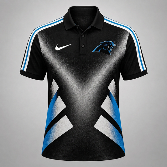 CP x Premium NFL Sports Fan Geometric Pattern Polo Shirt