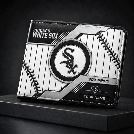 CWS x MLB Premium Men Wallet Luxury Personalized Gift For Fan Men
