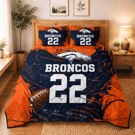 DB x NFL Premium Bedding Sets Personalized Gift For