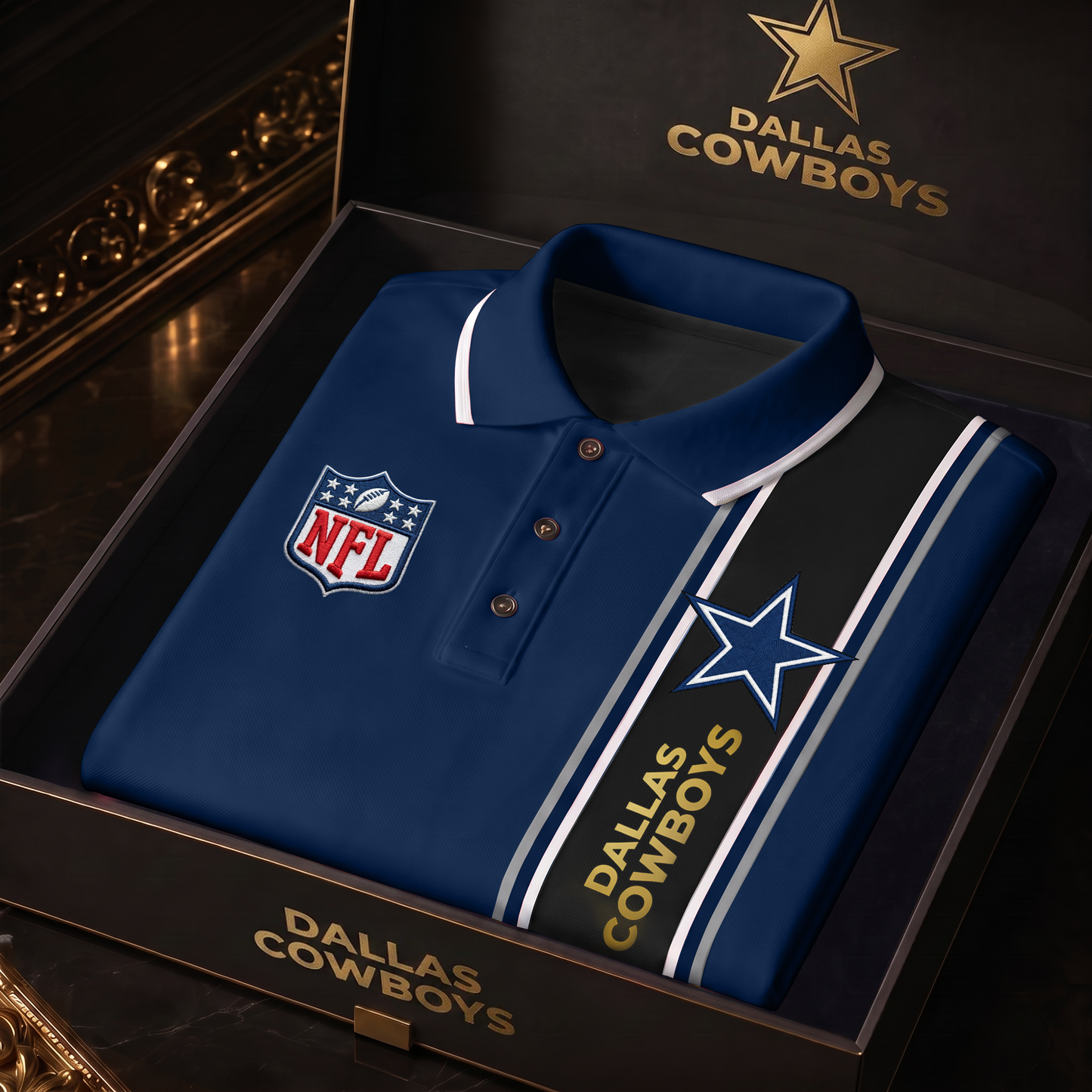 DC x NFL Luxury V3 Polo Shirt 260626