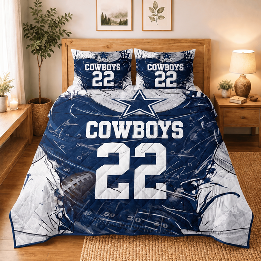 DC x NFL Premium Bedding Sets Personalized Gift For