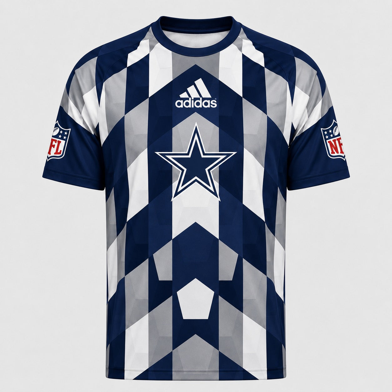 DC x NFL Premium Geometric Fan Performance T-Shirt