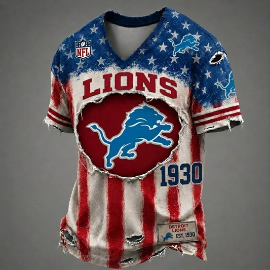 DL x NFL American Flag Luxury Classic T-shirt 252606