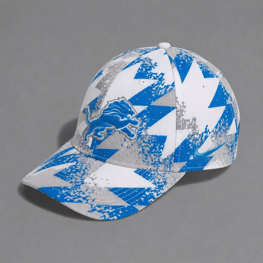 DL x NFL Premium Sports Fan Geometric Pattern Baseball Cap