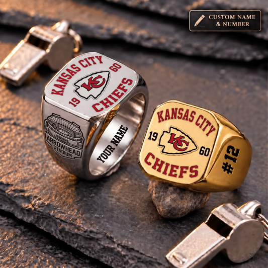 Exclusive NFL x KC Classic Personalized Ring