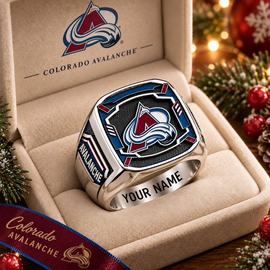 Exclusive NHL x COL Personalized Name Ring