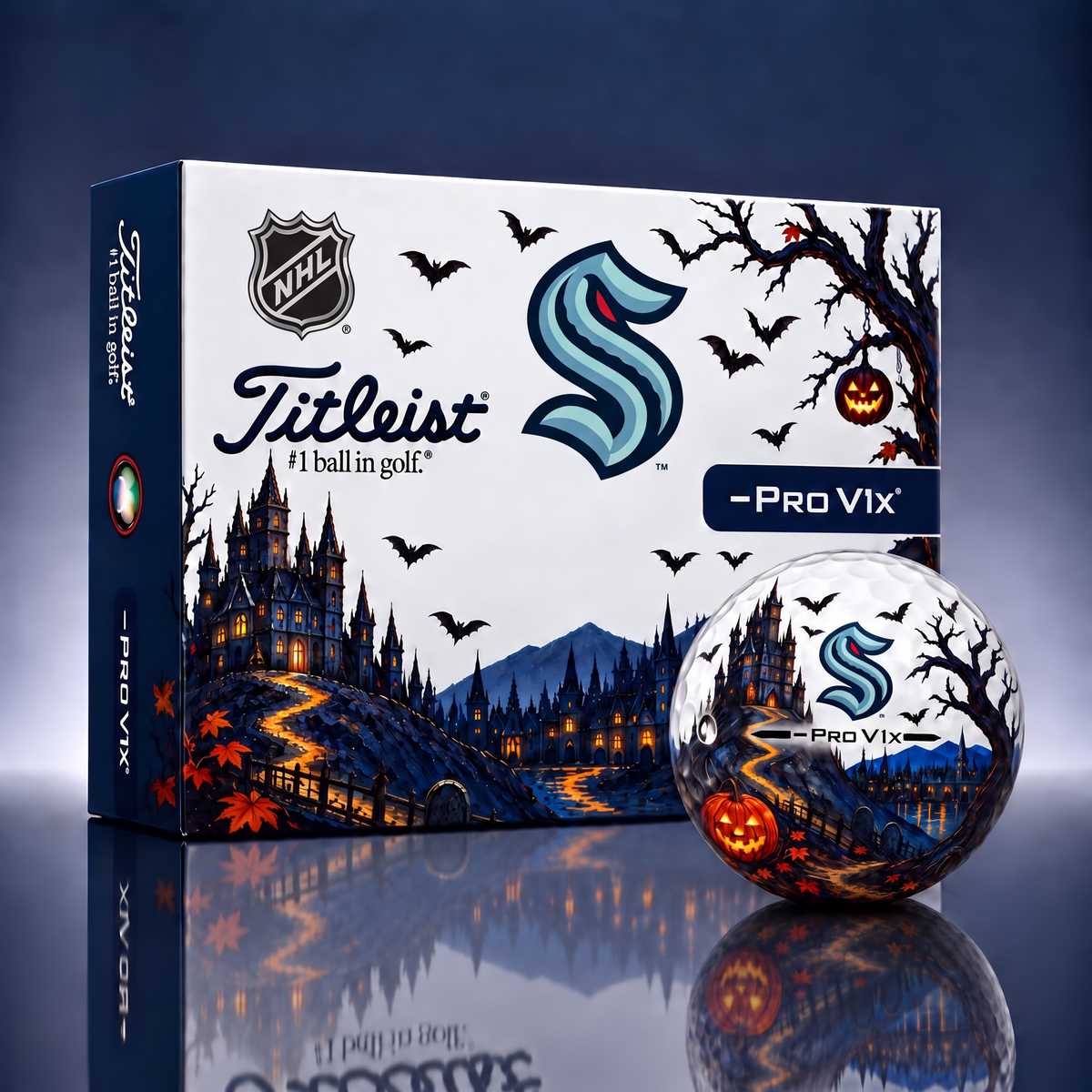 Exclusive NHL x SEA Halloween V3 Golf Ball