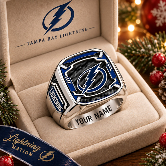 Exclusive NHL x TB Personalized Name Ring