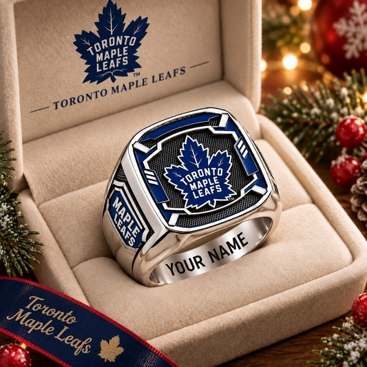 Exclusive NHL x TOR Personalized Name Ring