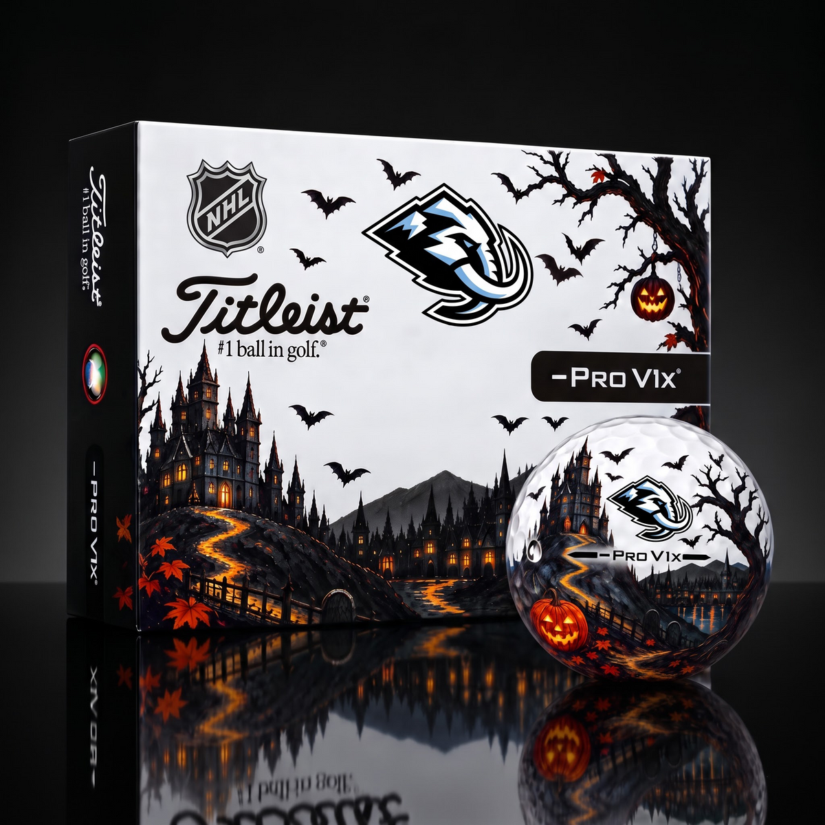 Exclusive NHL x UTA Halloween V3 Golf Ball