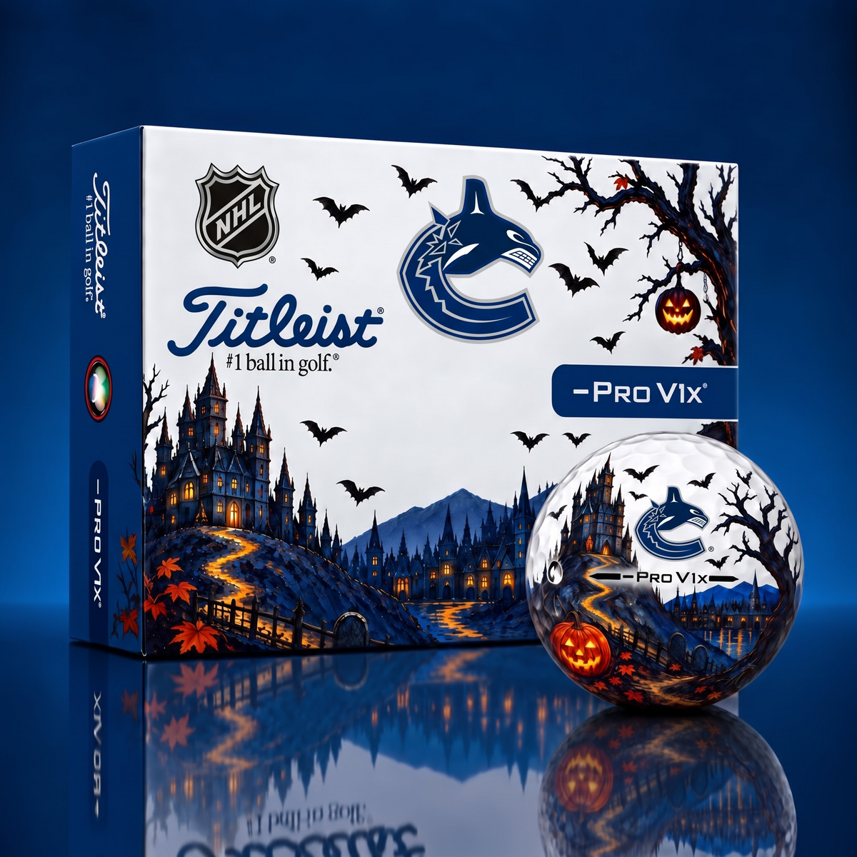 Exclusive NHL x VAN Halloween V3 Golf Ball