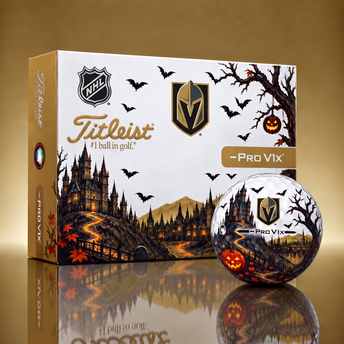 Exclusive NHL x VEG Halloween V3 Golf Ball
