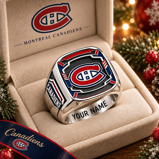 Exclusive NHL x MON Personalized Name Ring
