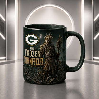 GBP Halloween Football Mug – The Frozen Cornfield Spooky Fan Gift DDT