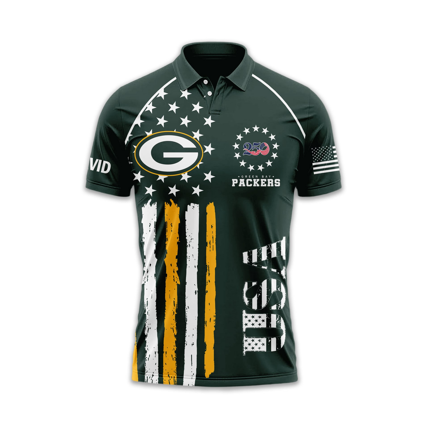 GBP Premium NFL American Semiquincentennial Polo Shirt 010726