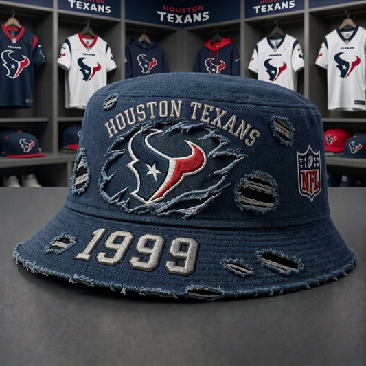 HOU x NFL Premium Buket Hat 2906