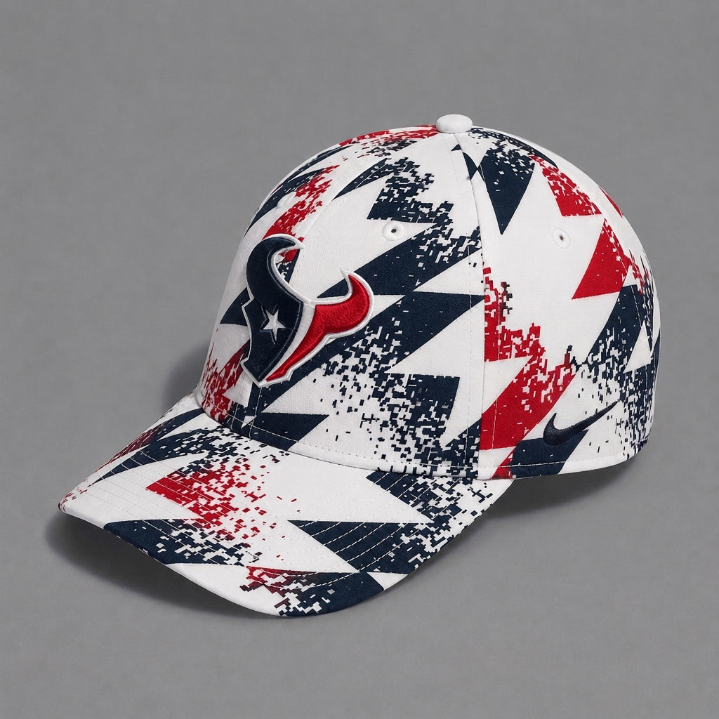 HT x NFL Premium Sports Fan Geometric Pattern Baseball Cap
