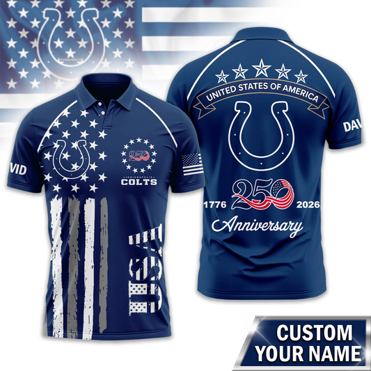 IC Premium NFL American Semiquincentennial Polo Shirt 010726