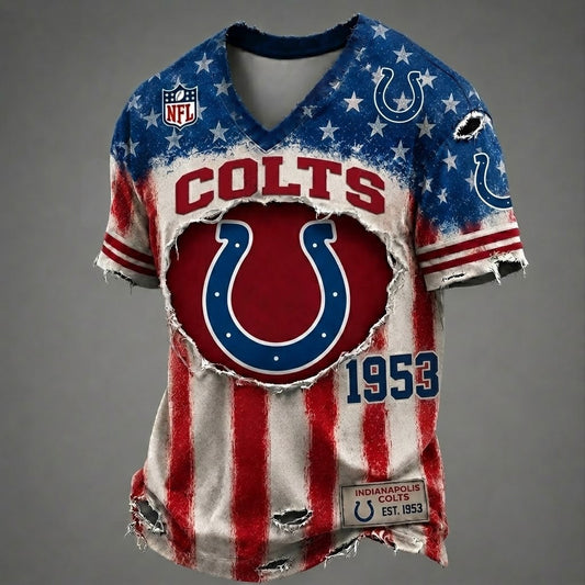 IC x NFL American Flag Luxury Classic T-shirt 252606