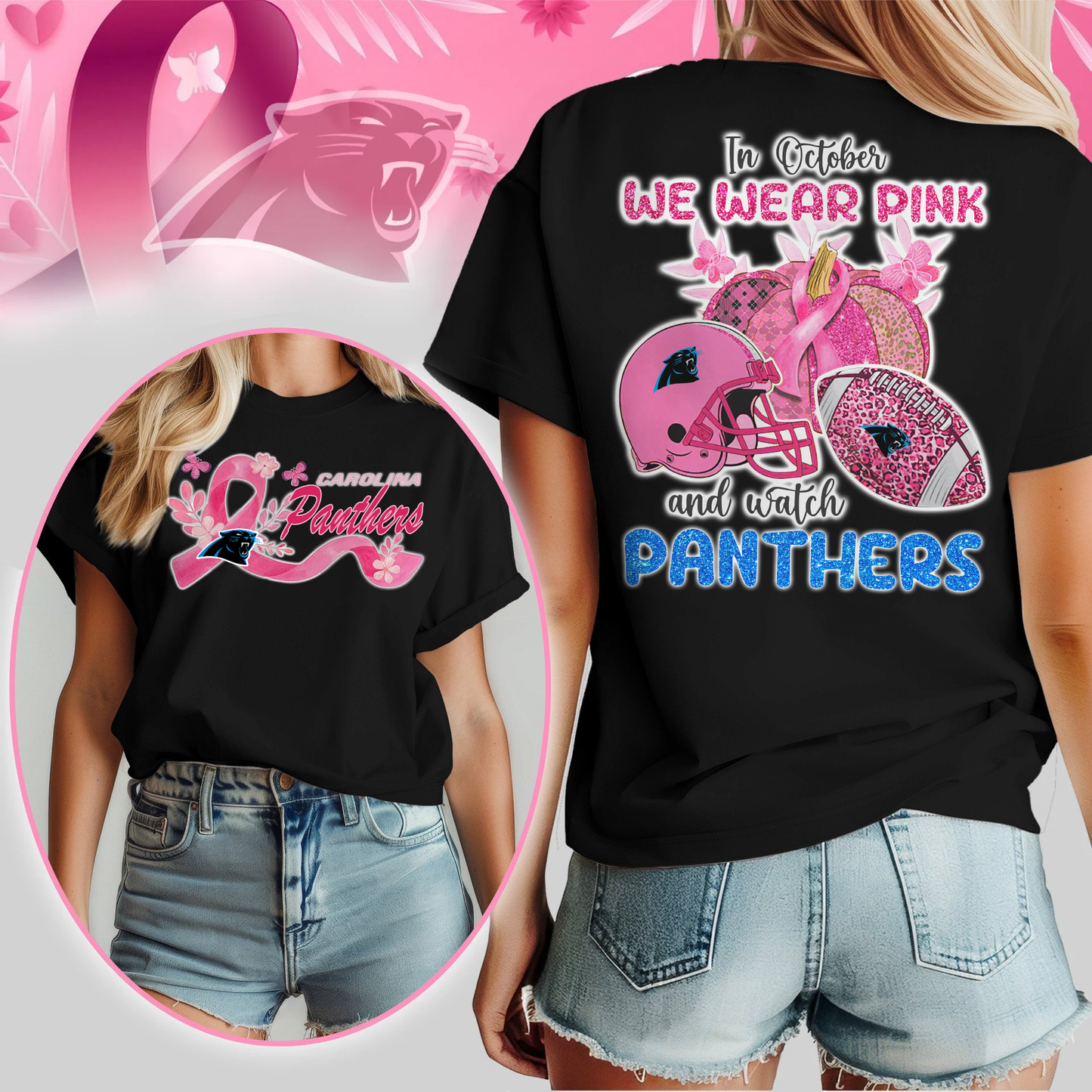 In October We Wear Pink And Watch CP Shirt  300626