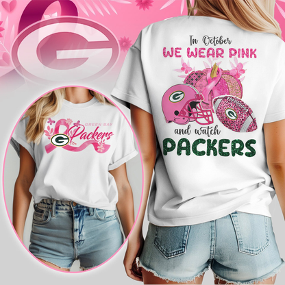 In October We Wear Pink And Watch GBP Shirt  300626