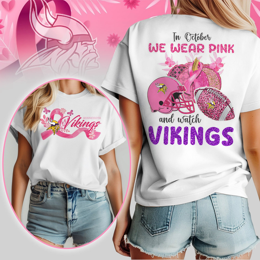 In October We Wear Pink And Watch MV Shirt  300626