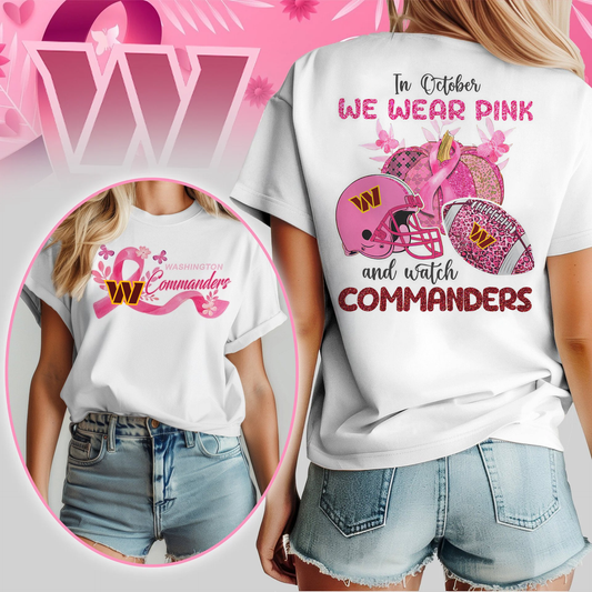 In October We Wear Pink And Watch WC Shirt  300626