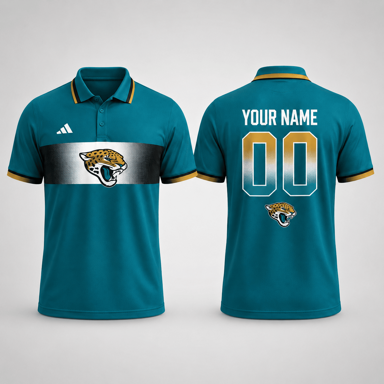 JJ Premium NFL Personalized Match Day Polo Shirt