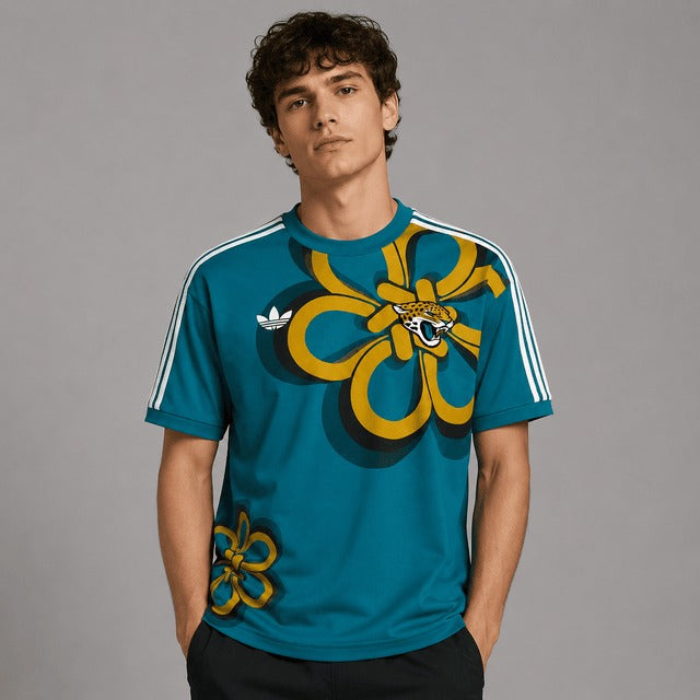 JJ x NFL Retro Floral Graphic Tee T-Shirt