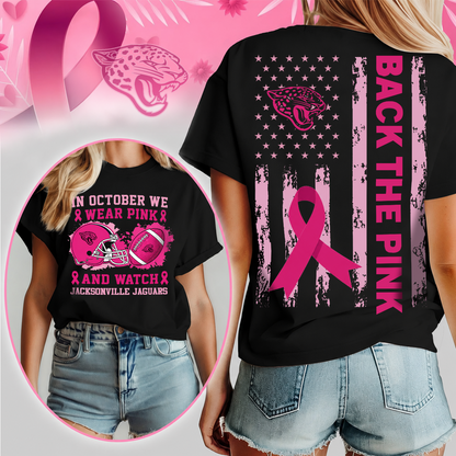 JJ x Pink Out Breast Cancer Shirt