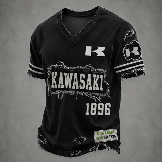 KAW LUXURY V-Neck T-Shirt 0506 DatND DVT