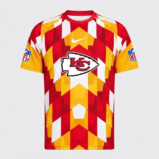 KCC x Premium NFL Geometric Fan Performance T-Shirt