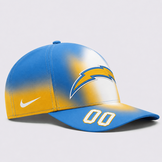 LAC Premium NFL Custom Name Number Athletic Cap