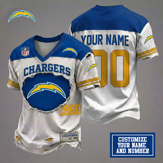 LAC x Customize NFL Luxury Classic T-shirt DDT 030626 TTTZ