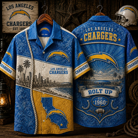LAC x NFL Hawaiian Shirt 1906