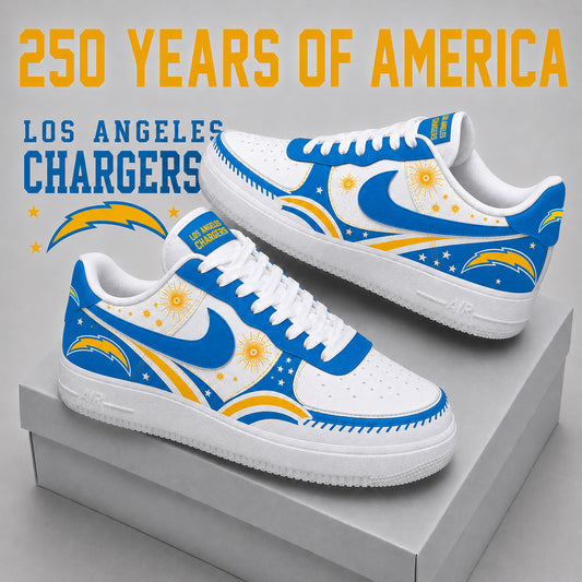 LAC x NFL Premium AF1 Sneaker Gift For Fan