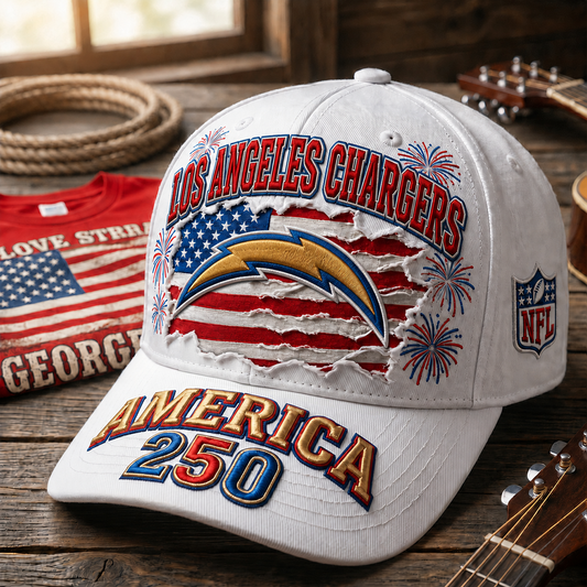 LAC x NFL Premium Cap 250 Years Anniversary Of Freedom 0107
