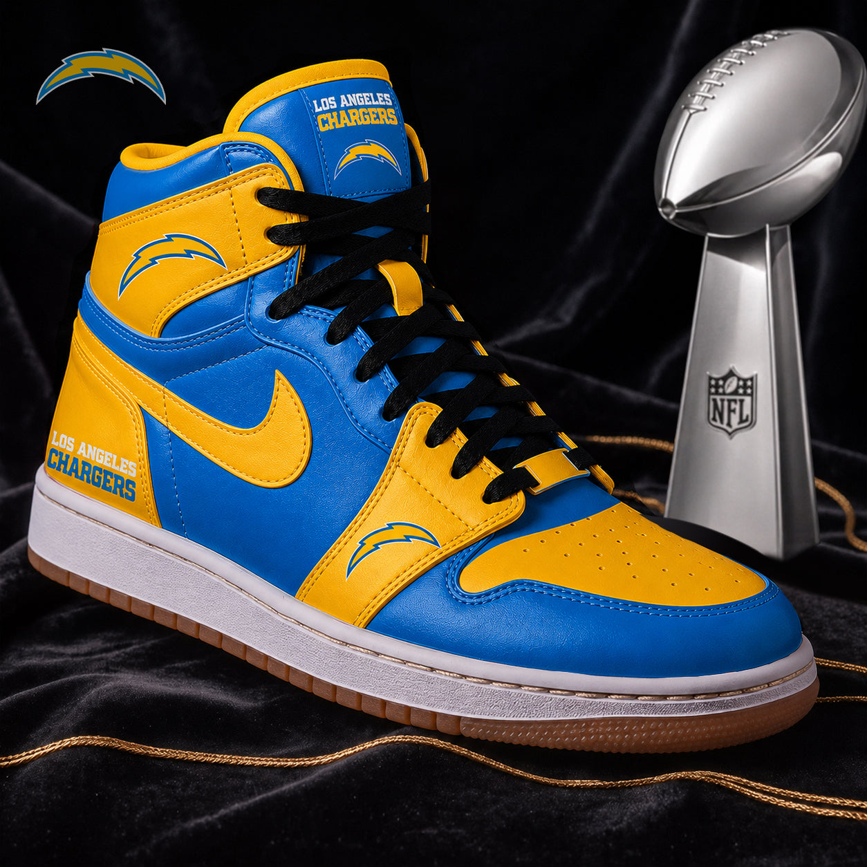 LAC x NFL Premium V2 Air Jordan 1
