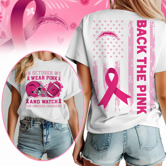LAC x Pink Out Breast Cancer Shirt