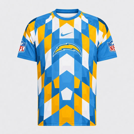 LAC x Premium NFL Geometric Fan Performance T-Shirt