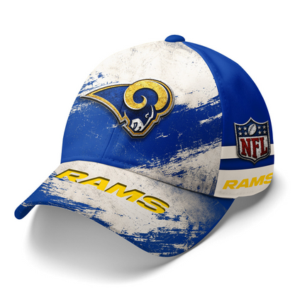 LAR x NFL Grunge Style Team Premium Cap 0207