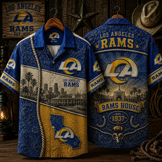 LAR x NFL Hawaiian Shirt 1906