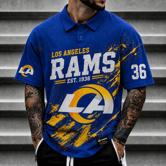 LAR x NFL Luxury V2 Polo Shirt