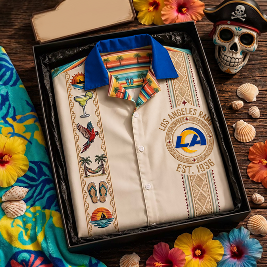 LAR x NFL Premium Hawaiian Shirt 190626