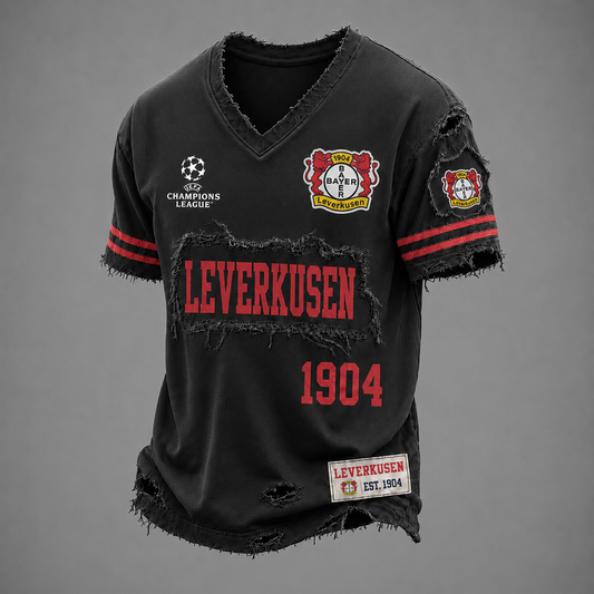 LEV x UEFA LUXURY V-Neck T-Shirt 1806