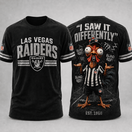 LV x NFL Premium Funny Blind Referee Mocking 3D Shirt Football Game Day Enthusiasts