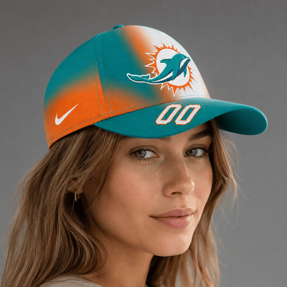 MD Premium NFL Custom Name Number Athletic Cap